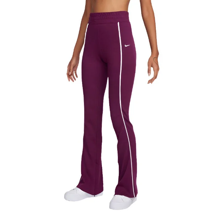 Slit-Hem Pants Stylish Casual Pants