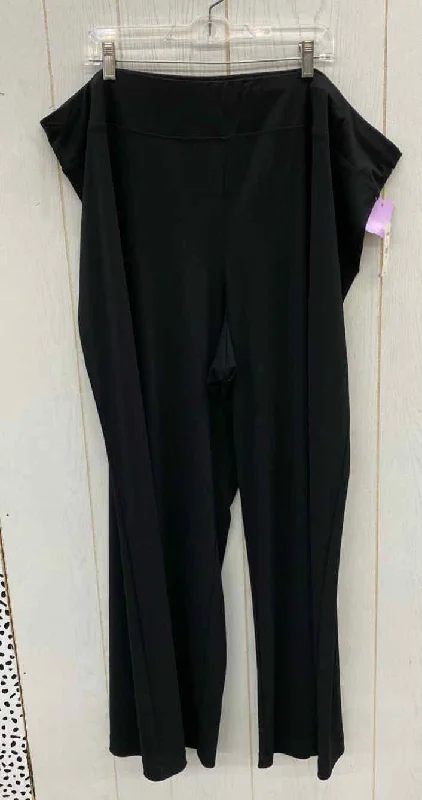 Lane Bryant Black Womens Size 26/28W Pants Elegant Dress Pants