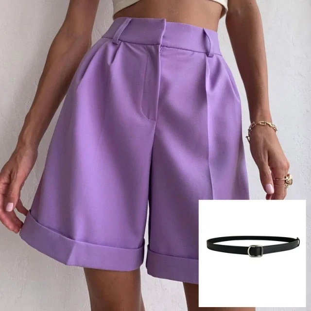 Purple  with belt