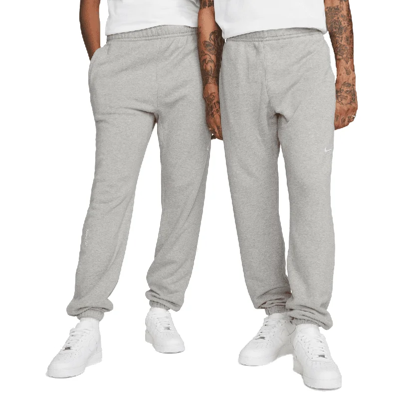 + NOCTA Fleece Basketball Pants 'Grey' Comfy Cargo Trousers