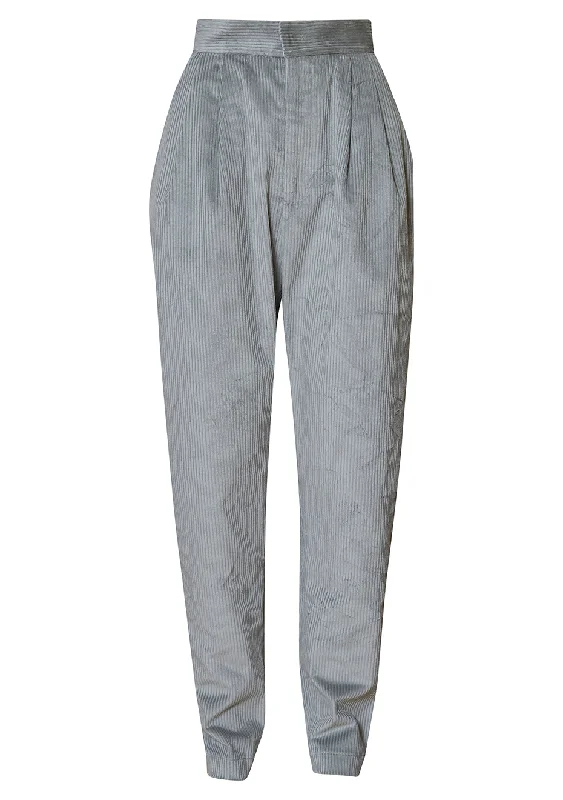 RAKE PANTS – GREY Formal Wide-Leg Pants