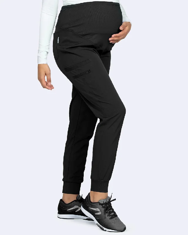 Ava & Me Maternity Jogger Pant Classic Straight-Leg Pants