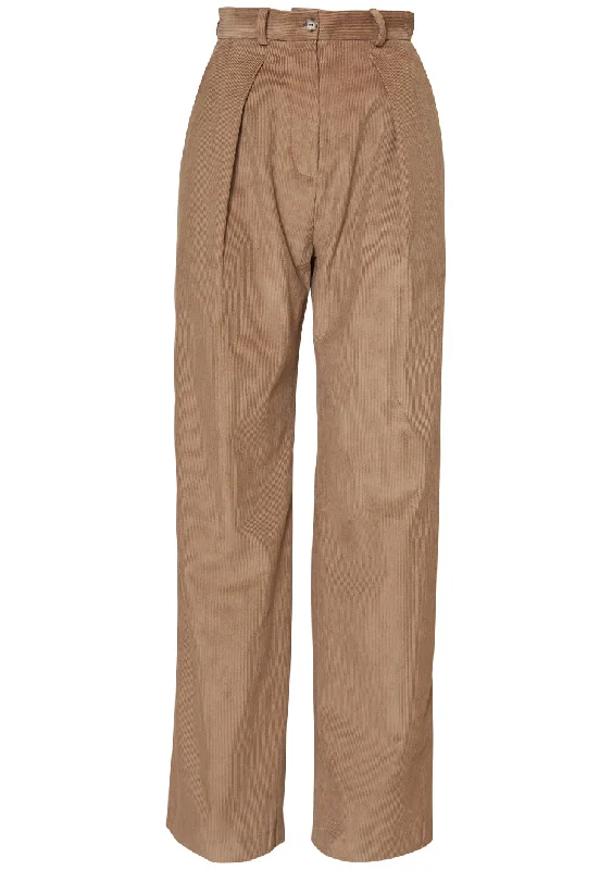 Kope Pants Beige Formal Stretch Pants