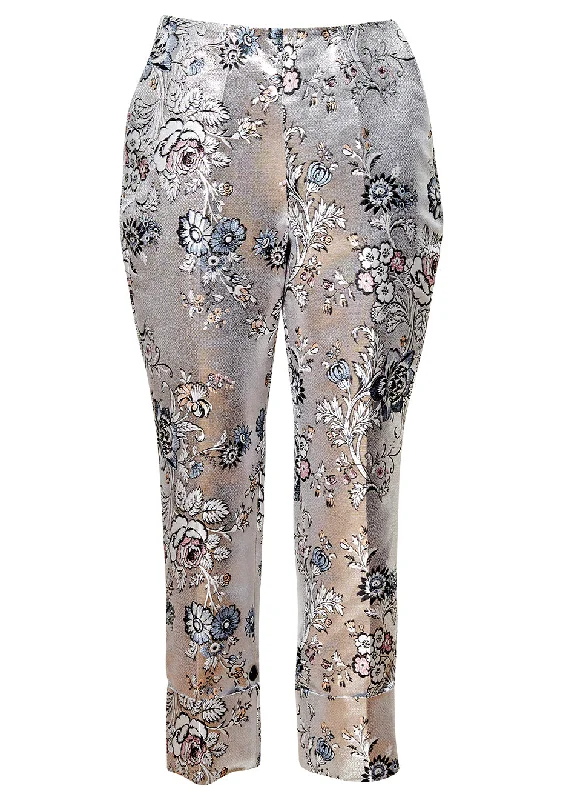 Warner Slim Floral Pants Soft Stretch Leggings