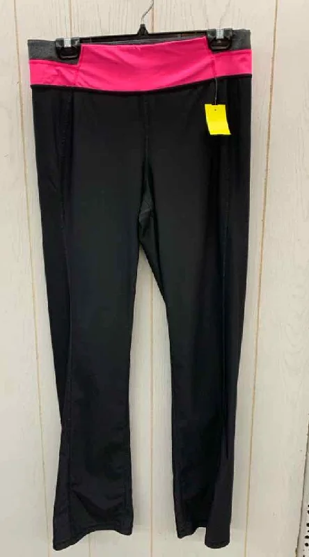 Xersion Black Womens Size L Pants Wide-Legged Palazzos