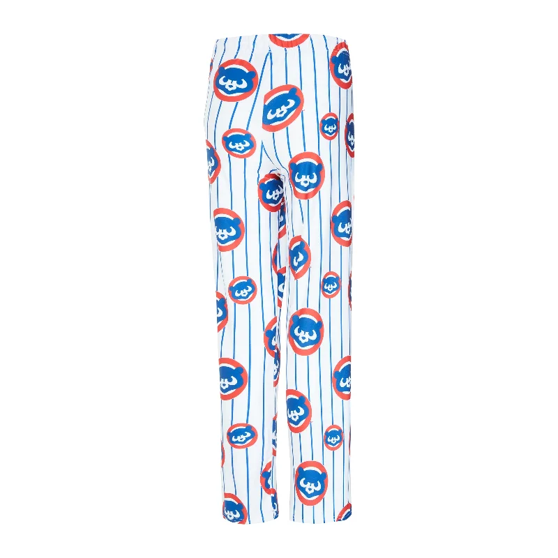 Chicago Cubs Ladies Pinstripe Record Pant Casual Lounge Pants