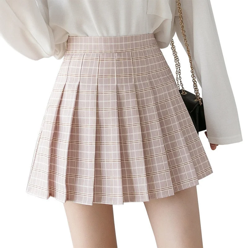 Wjczt High Waist Women's Skirts Y2k Skirt Summer Sweet Mini Skirt Korean Plaid Skirt Short Pant Pleated Skirt School Dance Skirt Comfortable Cargo Pants Wjczt High Waist Women's Skirts Y2k Skirt Summer Sweet Mini Skirt Korean Plaid Skirt Short Pant Pleated Skirt School Dance Skirt Comfortable Cargo Pants