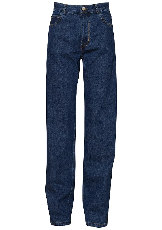 Larm Pant Indigo Denim Trendy Work Pants