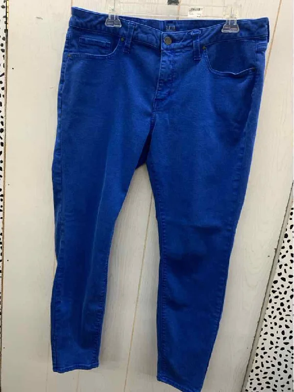 ANA Blue Womens Size 14 Pants Lightweight Jogger Pants