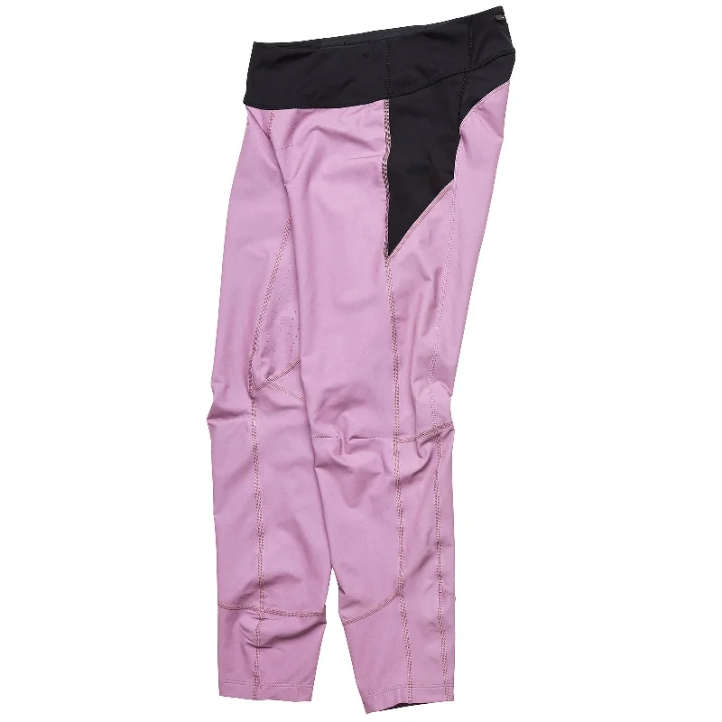 Womens Luxe Pant Solid Rosewood Stylish Slim Trousers