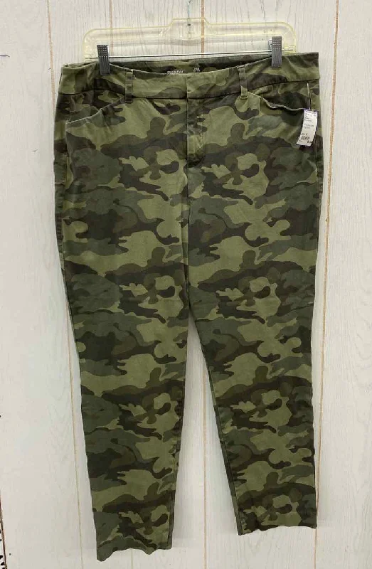 Old Navy Olive Womens Size 14 Pants Casual Track Pants
