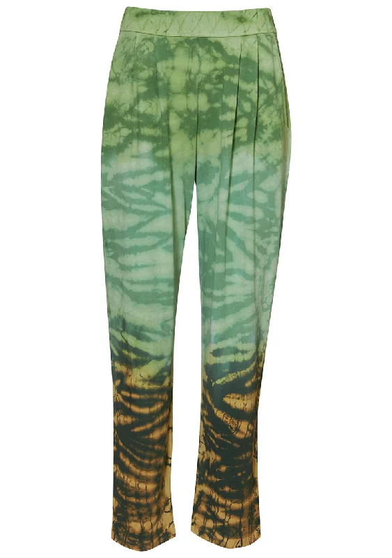 Brooke Pant Forest Hues Soft Stretch Trousers