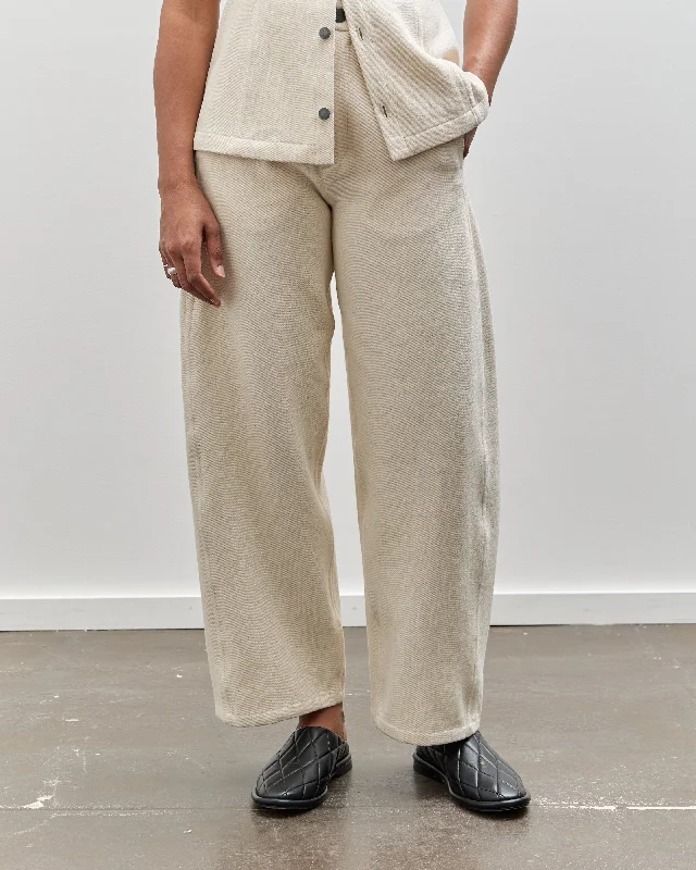 Lauren Manoogian Denim Pants, Natural Soft Stretch Pants