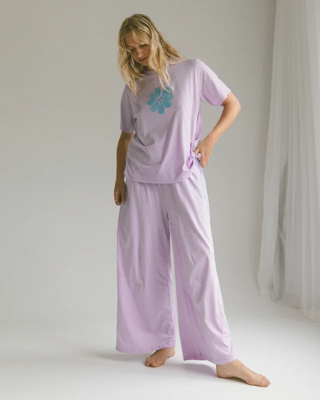 Essentials Pants | Purple & Blue Elegant Dress Pants