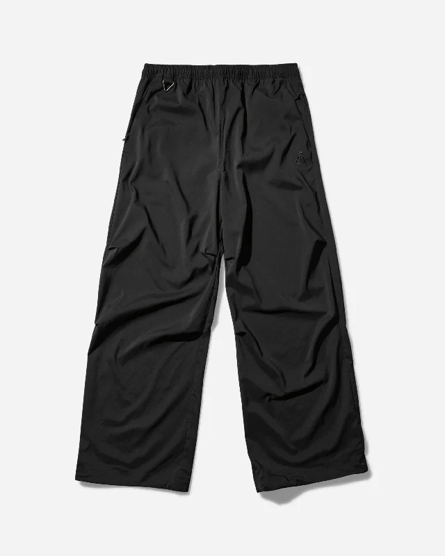 Women's ACG 'Activitorium' High-Waisted UV Pants Black Trendy Wide-Legged Trousers