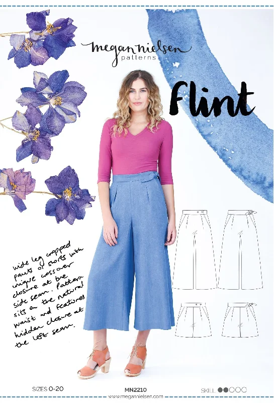 Flint Pants and Shorts - Sewing Pattern | Megan Nielsen Stretch Fit Pants