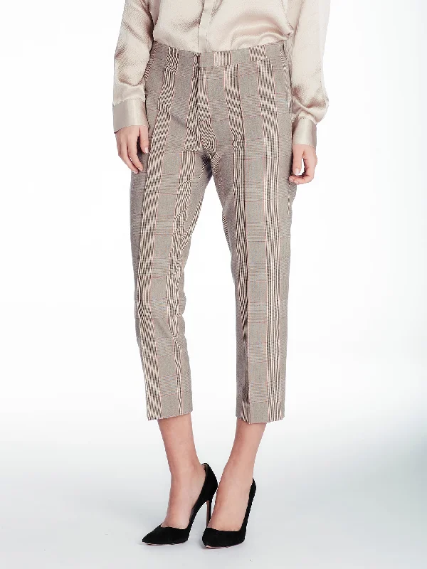 Brochu Walker - Gwinn Pants in Petra Plaid Slim-Fit Leggings