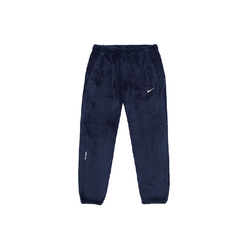 NOCTA x Nike Women's Fleece Pant (Midnight Navy/Wolf Grey) Classic Cropped Pants