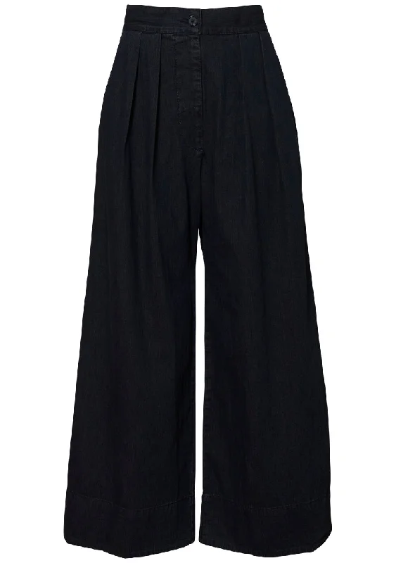 Coxsone Overdyed Denim Pant Brown Soft Sweatpants Style