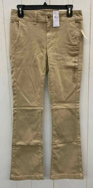 American Eagle Khaki Womens Size 6 Pants Comfortable Jogger Trousers