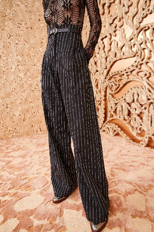 Ulla Johnson - Carine Pant in Noir Casual Skinny Fit Pants