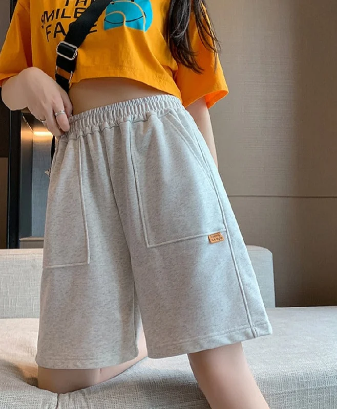 Wjczt Sport Casual Shorts for Women Summer Loose Boyfriends Korean Shorts High Waist Thin Wide Leg Straight Short Pants Female Formal Stretch Pants Wjczt Sport Casual Shorts for Women Summer Loose Boyfriends Korean Shorts High Waist Thin Wide Leg Straight Short Pants Female Formal Stretch Pants