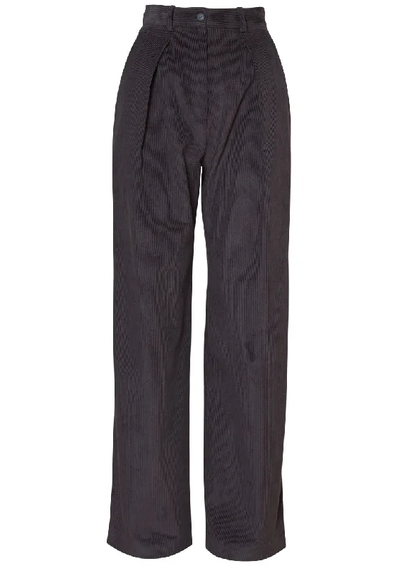 Kope Pants Grey Cozy Full-Length Pants
