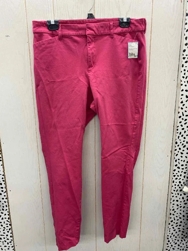 Old Navy Pink Womens Size 14 Pants Elegant High-Waist Pants