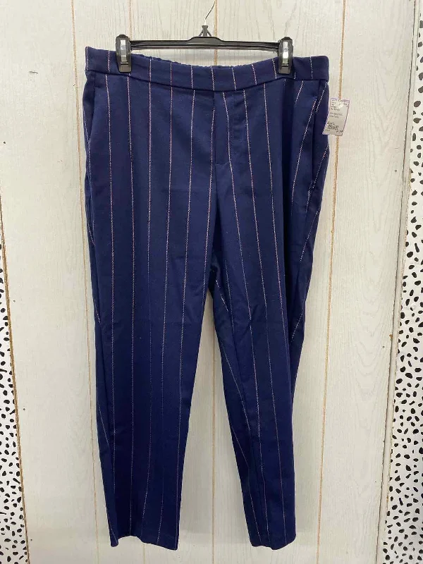 Old Navy Blue Womens Size 12 Pants Classic Bootcut Trousers