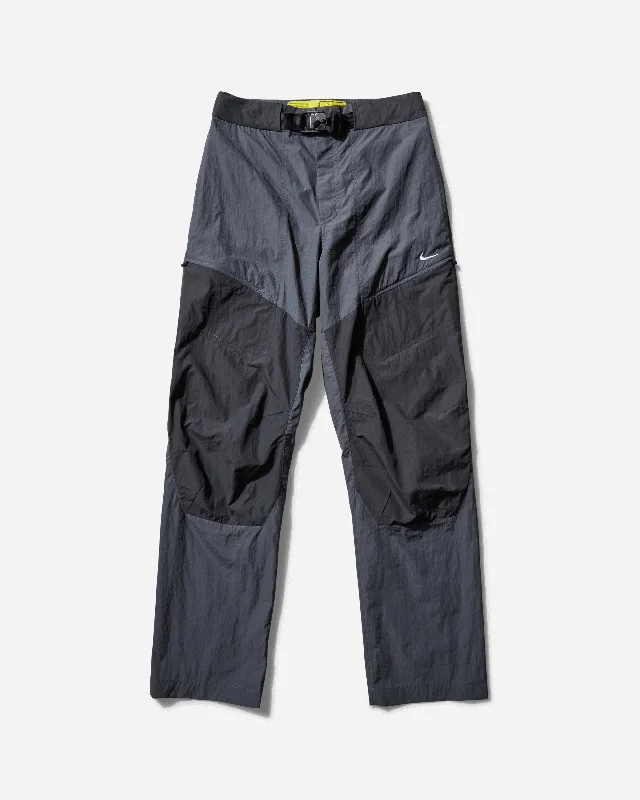 Women's ISPA Cargo Pants Dark Grey Casual Wide Pants