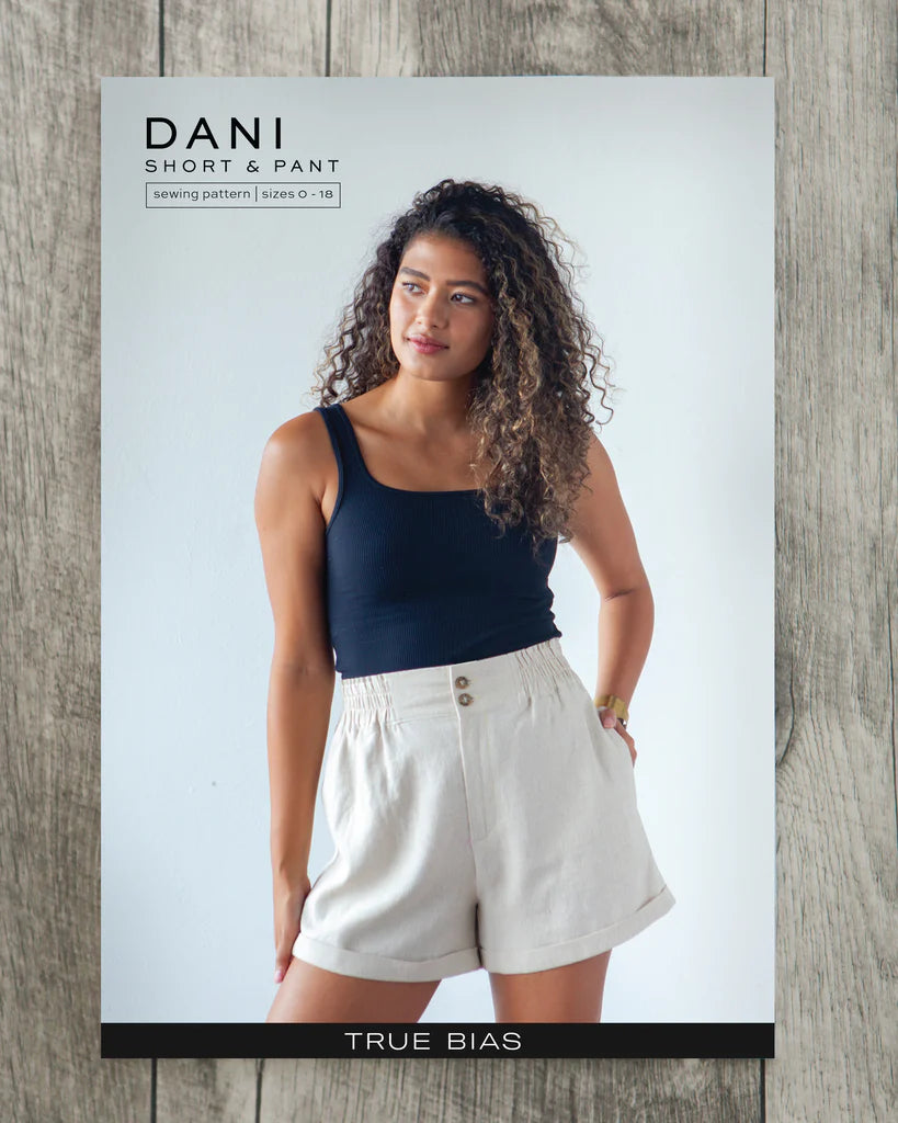 Dani Pant / Short - Sewing Pattern | True Bias Comfortable Denim Trousers