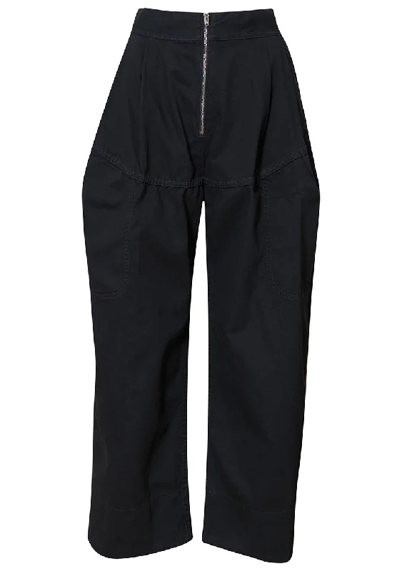 Bandini Pant Charcoal Fashionable Tapered Leg Pants