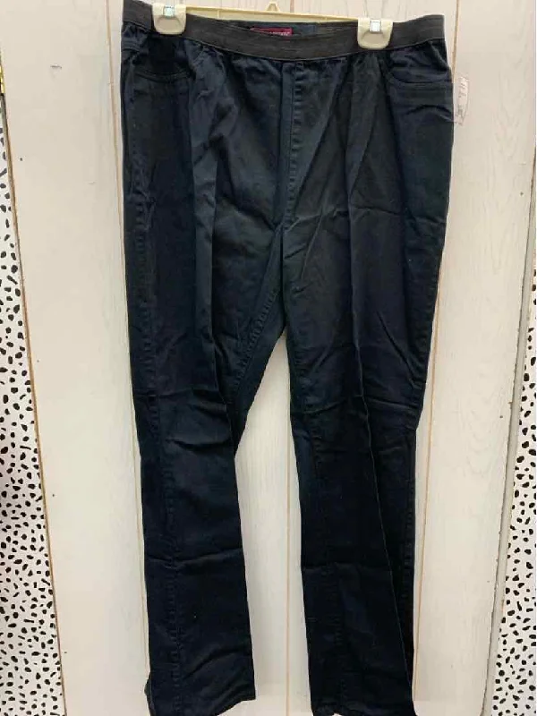 Jessica London Black Womens Size 16 Pants Modern Bootcut Pants