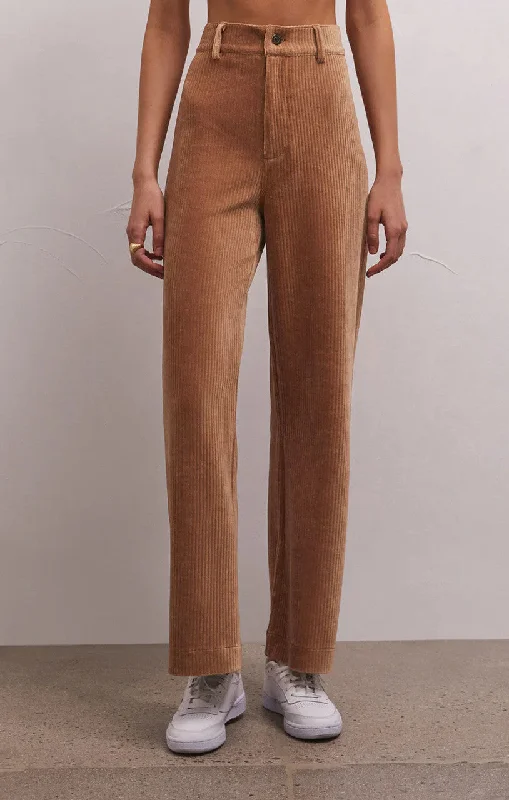 Prospect Knit Cord Pant - Camel Stylish Harem Pants