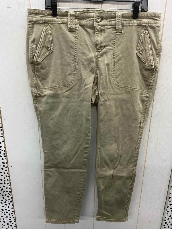 Torrid Olive Womens Size 16 Pants Classic Flared Pants