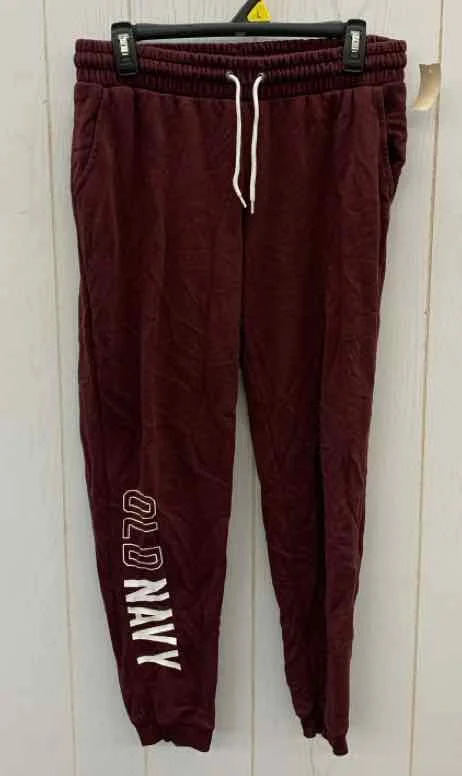 Old Navy Burgundy Womens Size M Pants Modern Skinny Pants