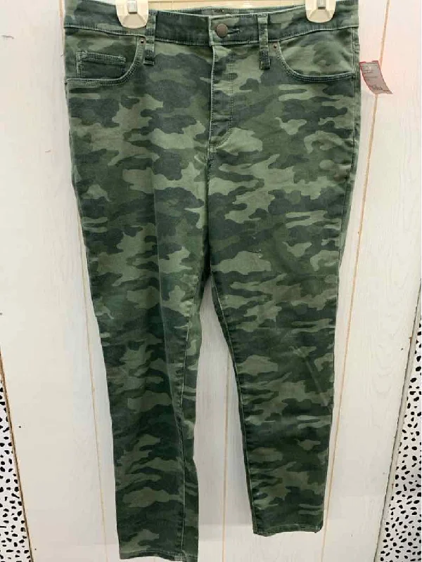 Universal Thread Olive Womens Size 12 Pants Casual Wide Pants