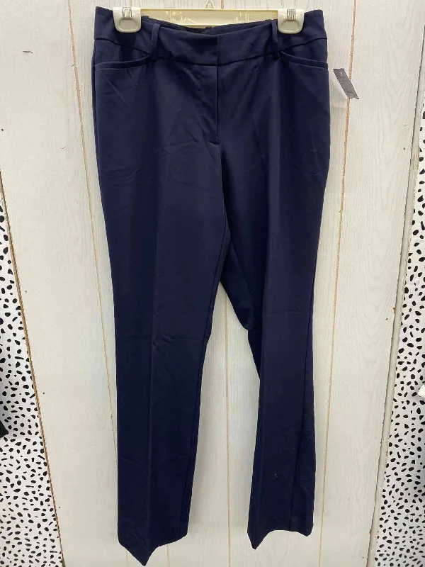 Worthington Navy Womens Size 6 Pants Relaxed Casual Leggings