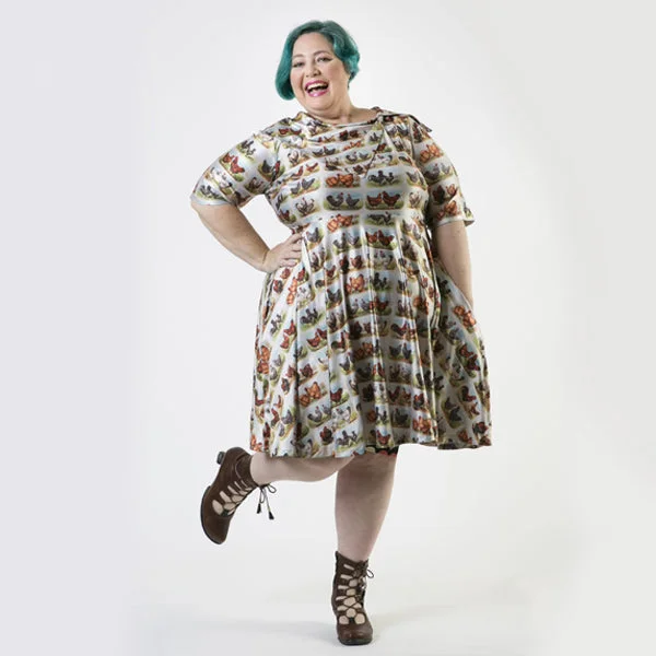 Best Chook Plus Size Dress with pockets