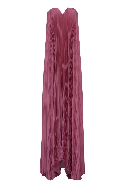 BLACK TIE GOWN IN DUSTY ROSE