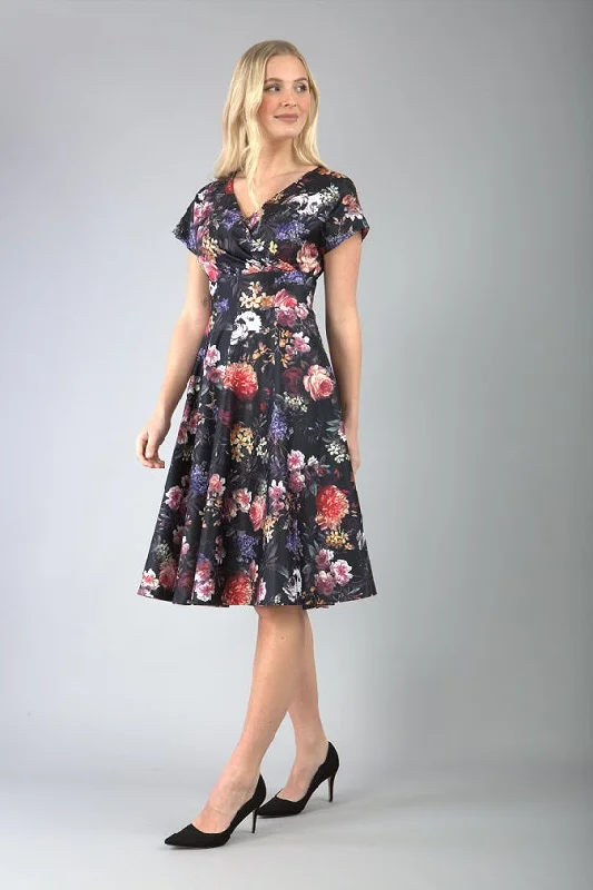 Dark Floral Print