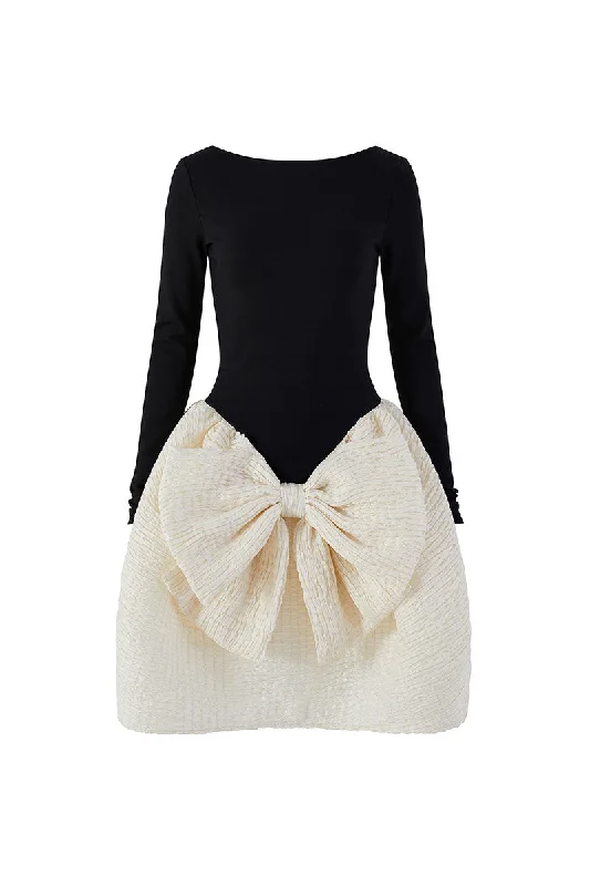 LAURA BOW DRESS
