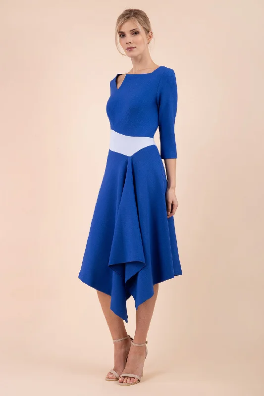 Cobalt Blue and Celestial Blue