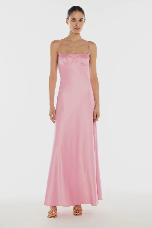 Save The Date Slip Dress - Pink