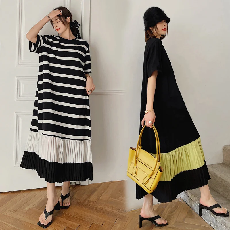Summer Casual Plus Sizes Loose Women Dresses
