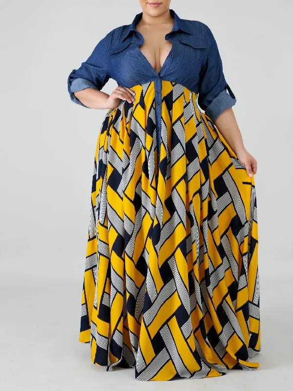 Be the Queen Plus Size Maxi Dress Cozy Open-Back Maxi Dress