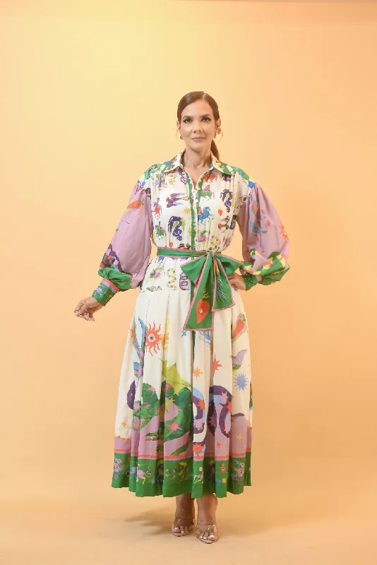 Chic Days Maxi Dress Cozy Ruffle Sleeve Maxi Dress