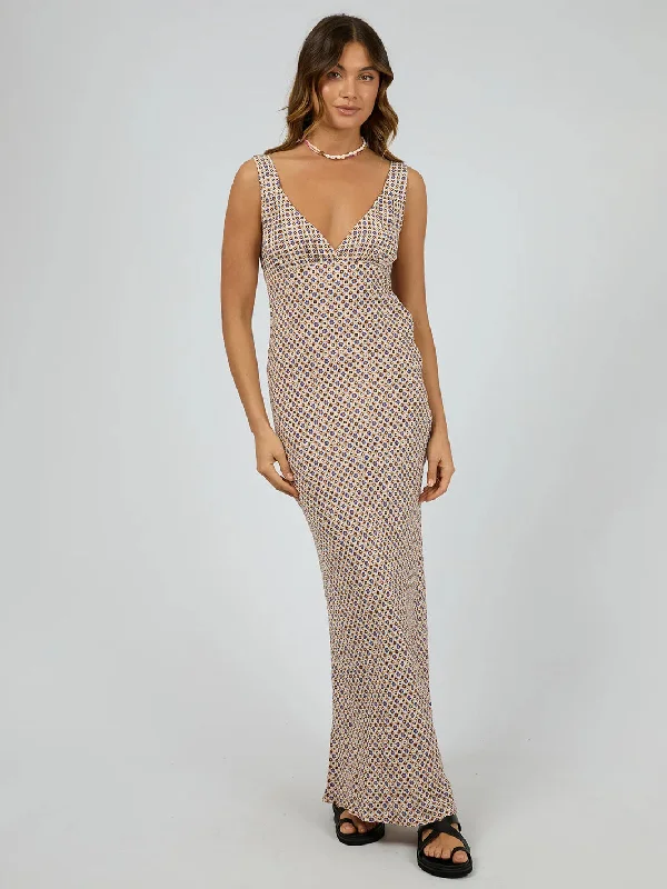 Harri Maxi Dress Trendy Printed Maxi Dress