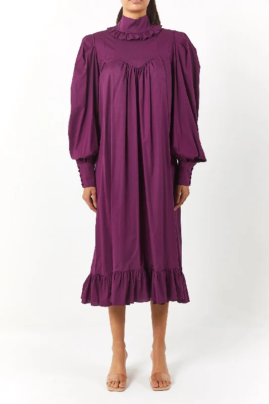 Lulu Maxi Dress Trendy Fit-and-Flare Maxi Dress