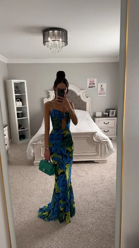MICHELLE MAXI DRESS Cozy Ruffle Sleeve Maxi Dress